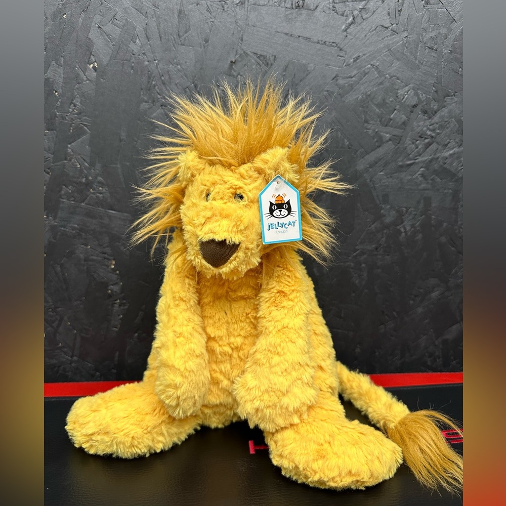 Retired Jellycat Leonardo Lion 15” NEW WITH TAGS